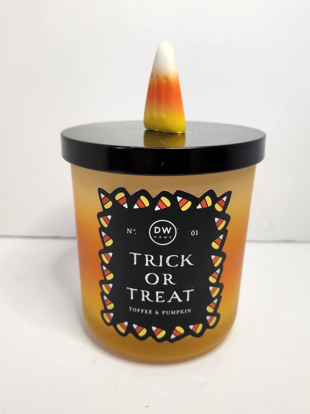 Halloween 'Trick or Treat' Toffee And Pumpkin Scented Candle Spooky Season